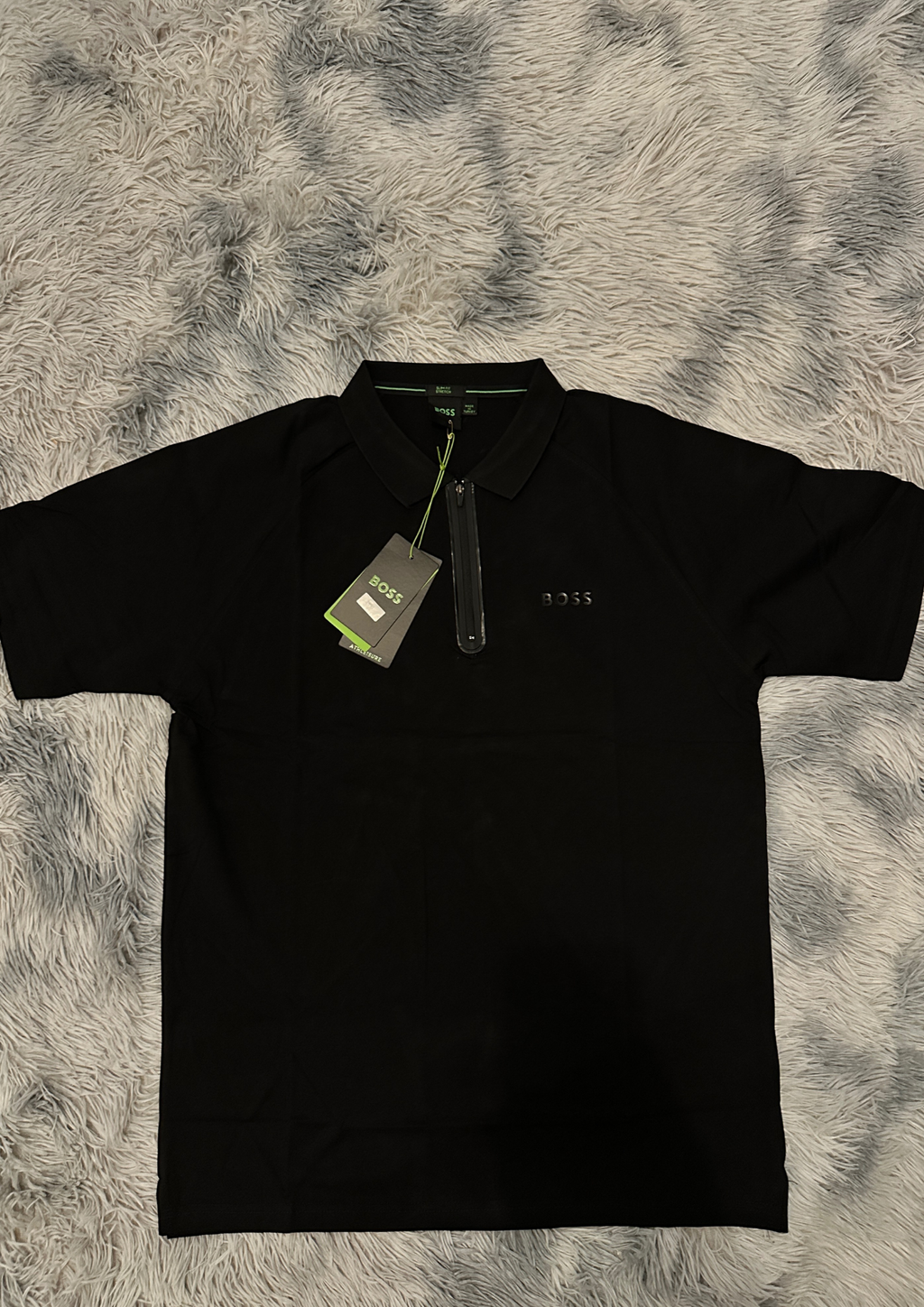 BOSS POLO ZIPPER